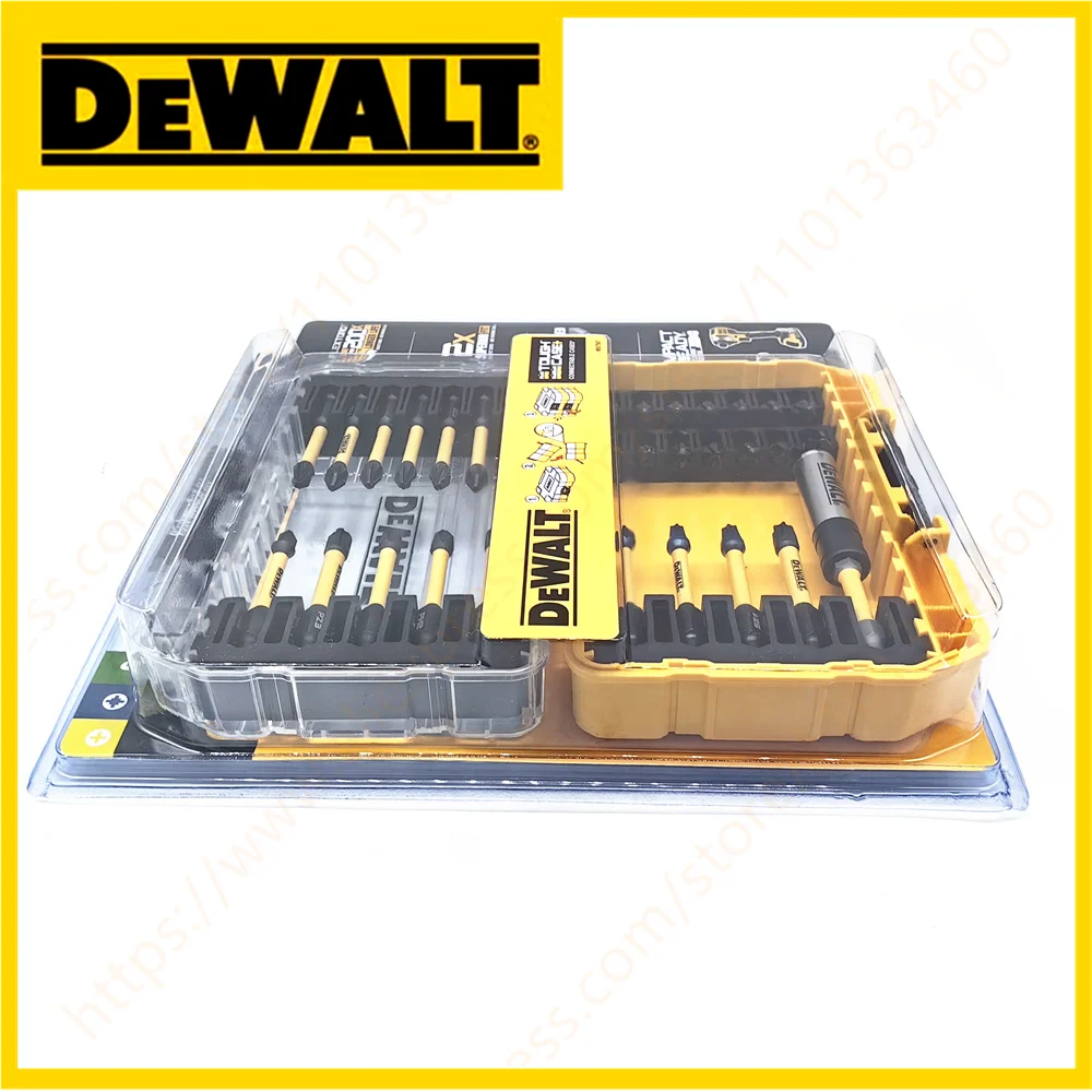 DEWALT 31PCS Bit Set Phillips Screwdriver Spline Bit PH1 PH2 PH3 PZ1 PZ2 PZ3 T20 T25 T30 Power Tool Accessories Bits Holder