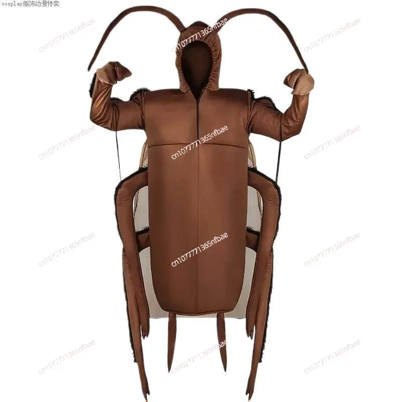Cockroach cos costume adult animal doll costume halloween outfit