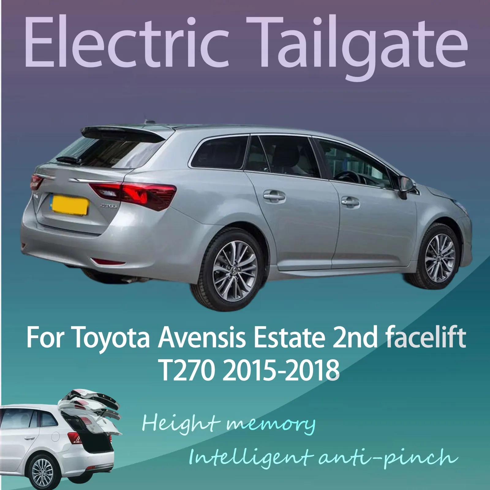 For Toyota Avensis Estate 2nd facelift T270 2015-2018 Electric Modified Tailgate Intelligent Height Automatic Lifting