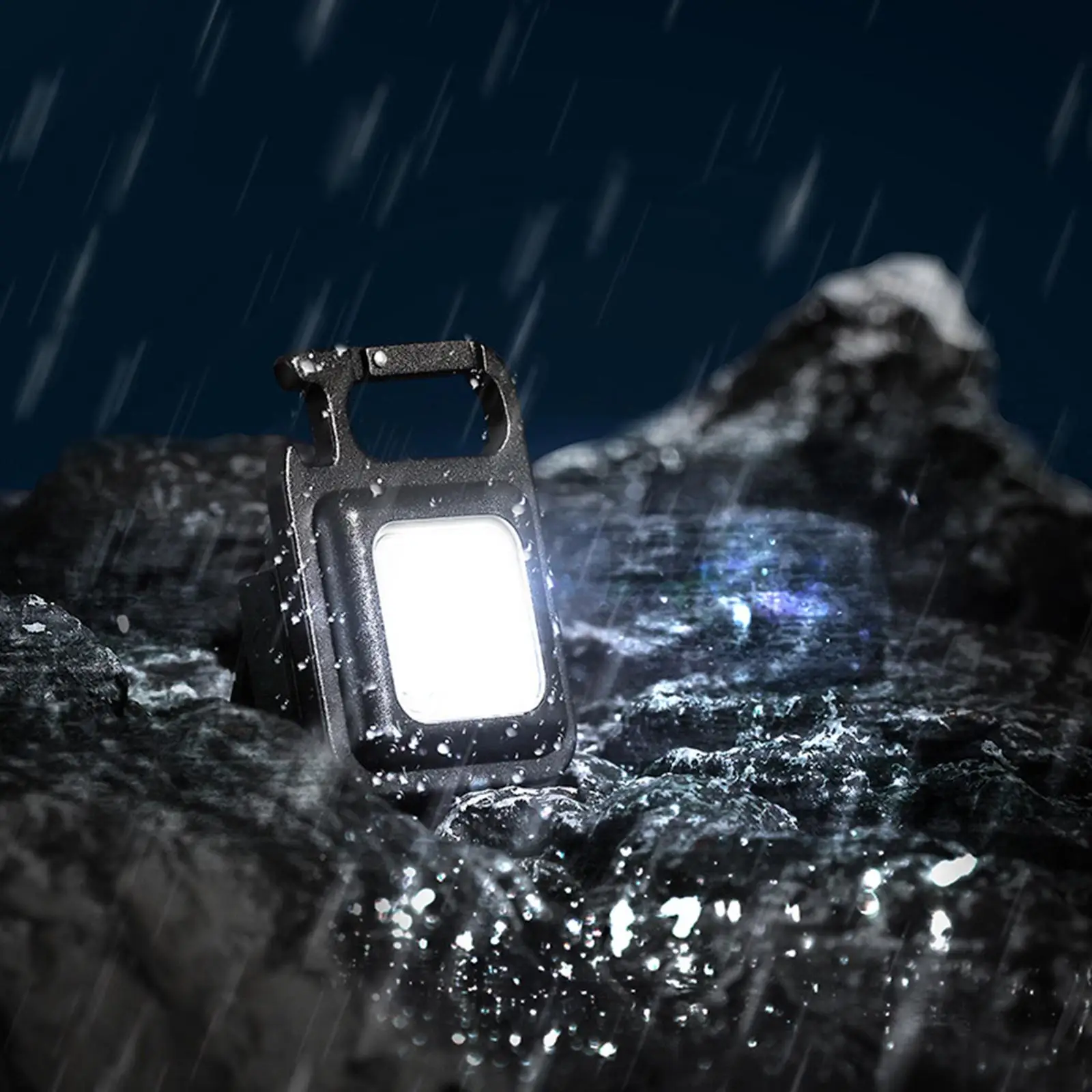 Portable COB Flashlight Waterproof Torch for Running Night Working Walking