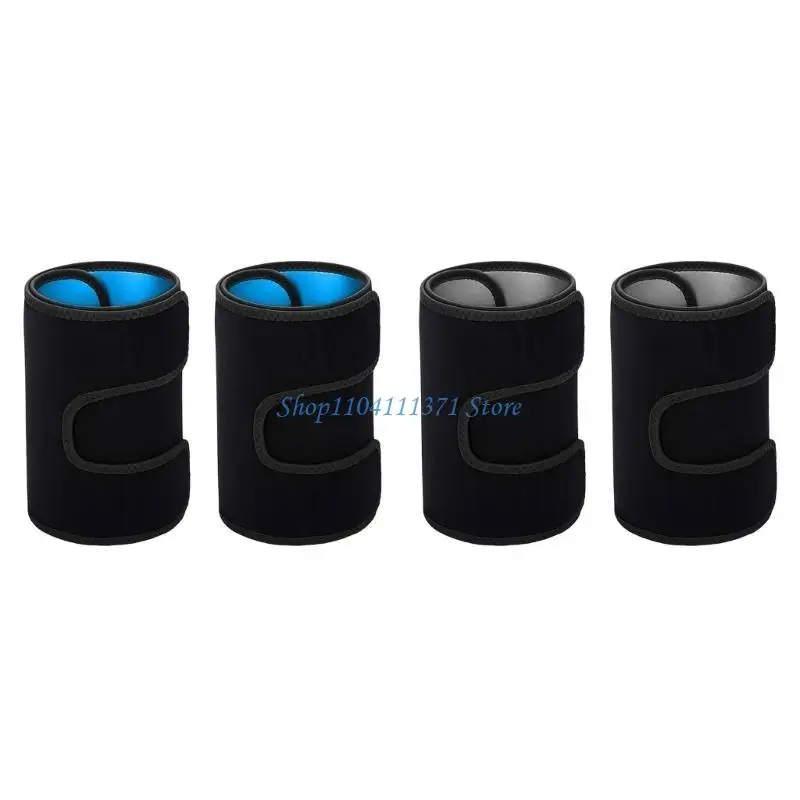 P9FC Sauna manga piernas envolturas para pierna para ejercicio Toning Toning Fat Burn Gym Fitness