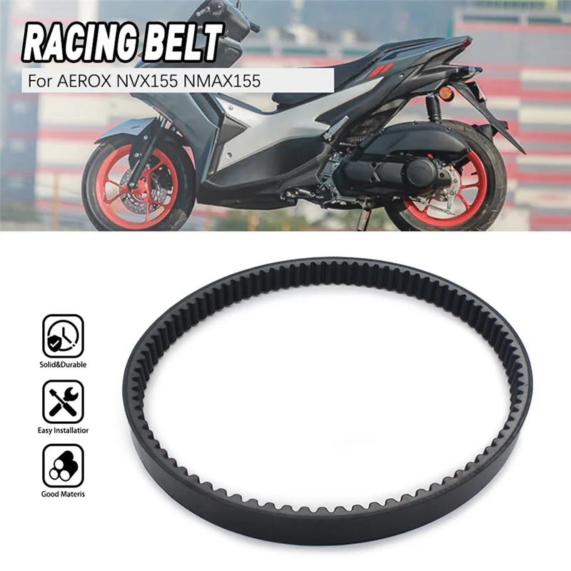 

NEW-Motorcycle Accessories Belt Drive Belt For NMAX155 NVX155 Replacement Part