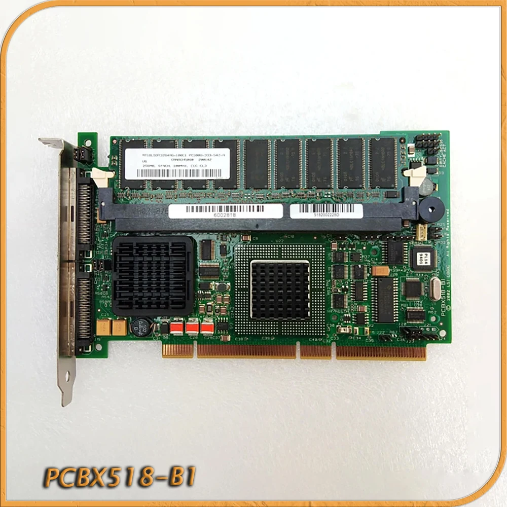 

For LSI Logic PCBX518-B1 Dual Channel SCSI Array Card 128M