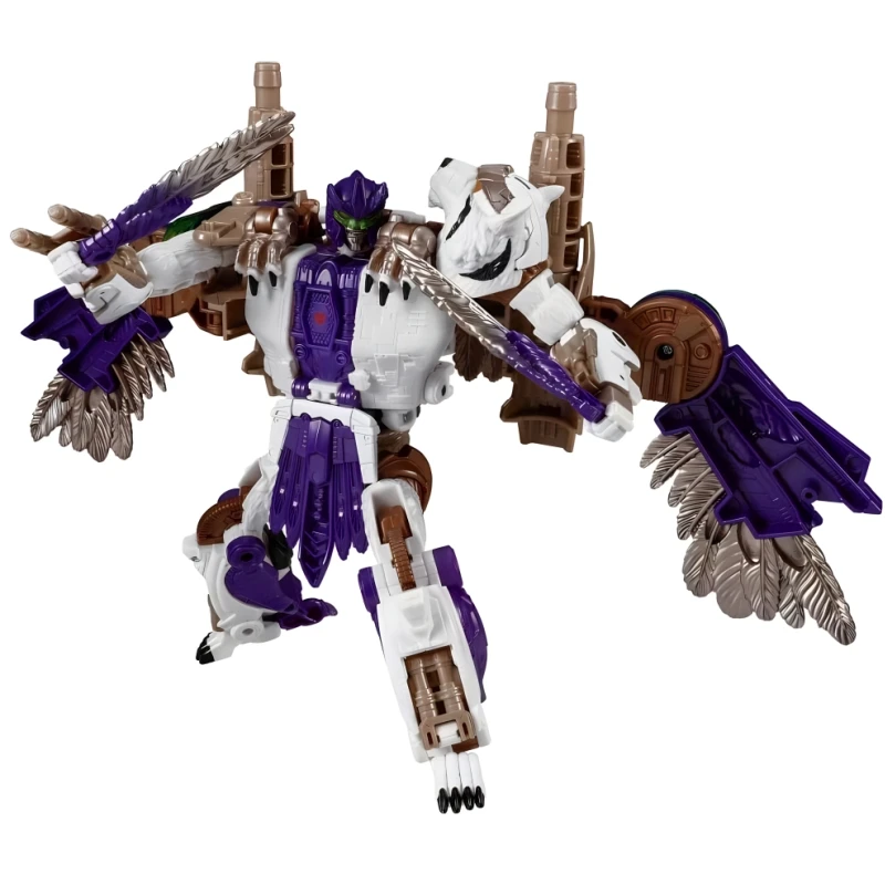 In Stock Transformed Toys Handed Down Series Heritage Tiger Eagle Leader Level Overseas Version 20 Cm F8550 Collection Model