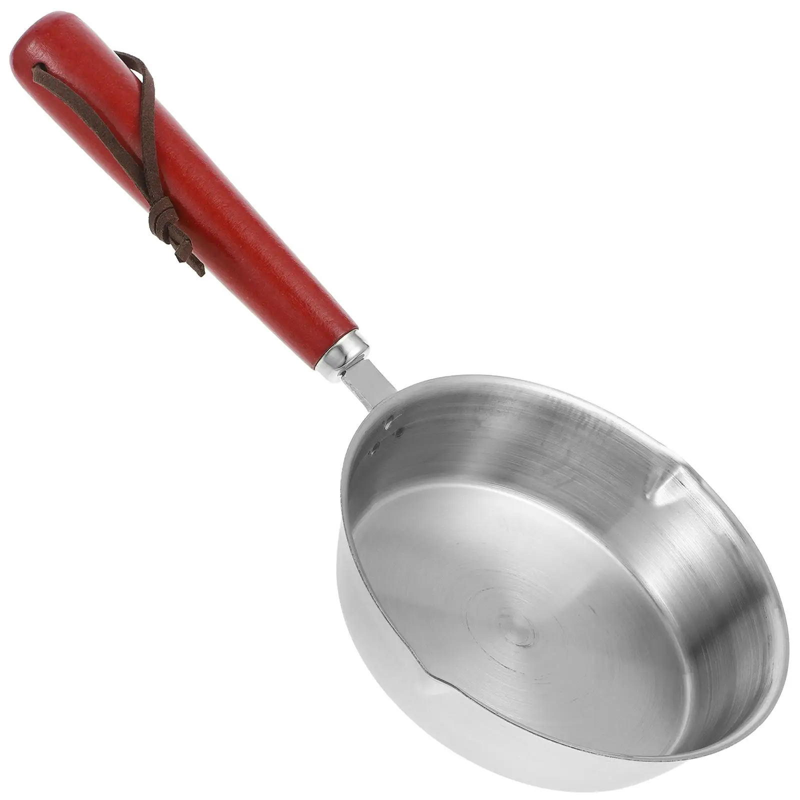 

Mini Egg Frying Pan 16cm Stainless Steel Small Omelette Skillet Silver Non Stick Anti Scald Easy Clean Lightweight