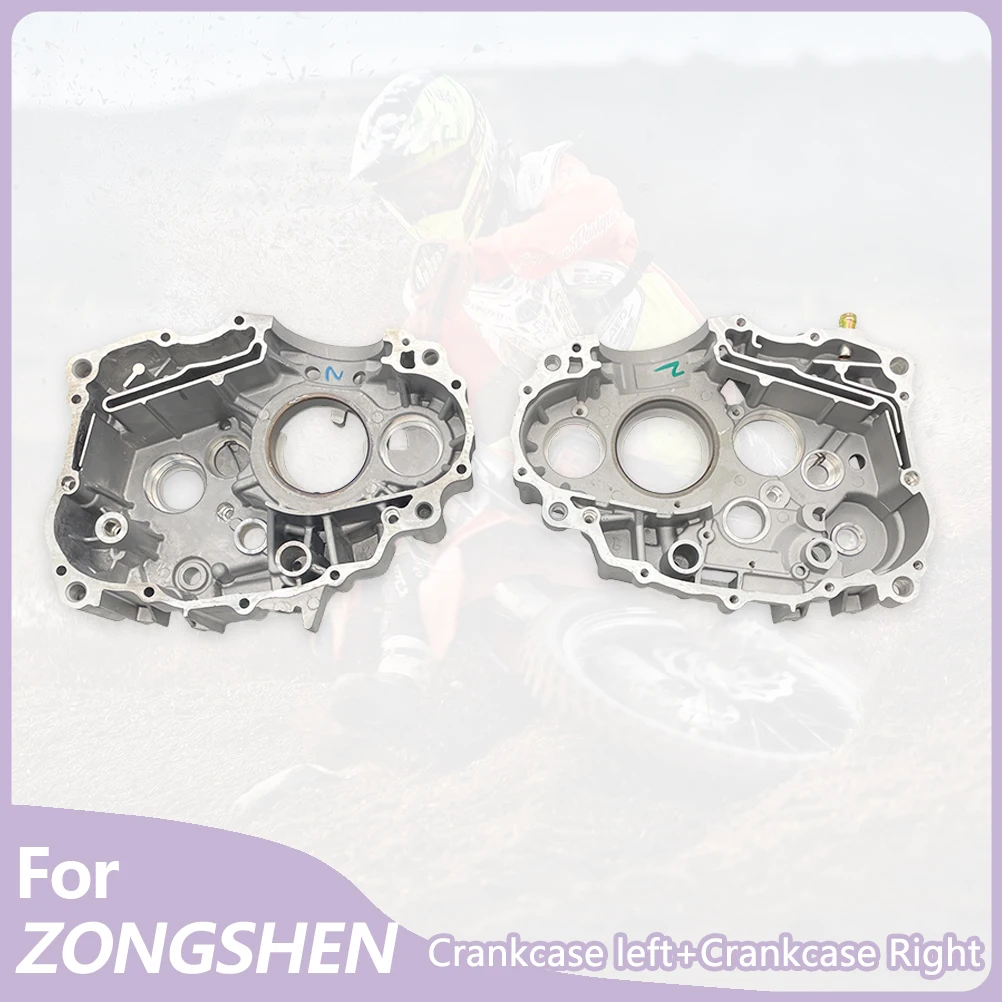 

For PR250 Engine Left Right Crankcase Motorcycle Crankcase Assembly ZONGSHEN ZS172FMM-5 Dirt Bike Engine Cases