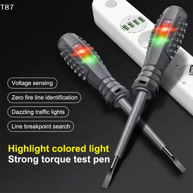 New Multi-functional Electrician Screwdriver Household Intelligent Measuring Pen ABS Non-contact Induction Voltage Power Tester