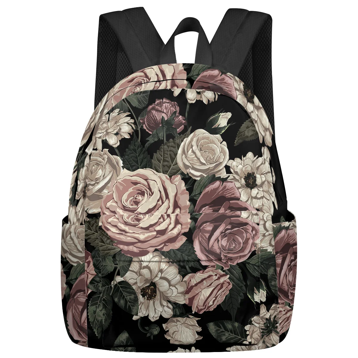 

Plant Flowers Green Leaves Feminina Backpacks Teenagers Student School Bags Laptop Backpack Men Women Female Travel Mochila