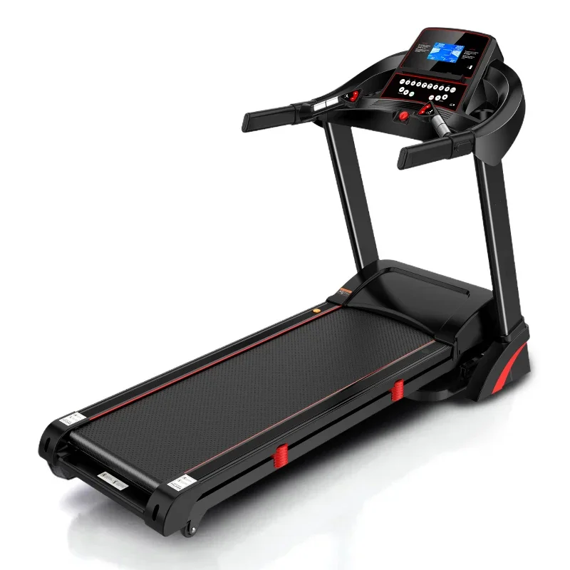 Home Electric Treadmill Ultra-Silent Folding with LED Display Multi-Function Counting for Running Motor Driving Type Exercise