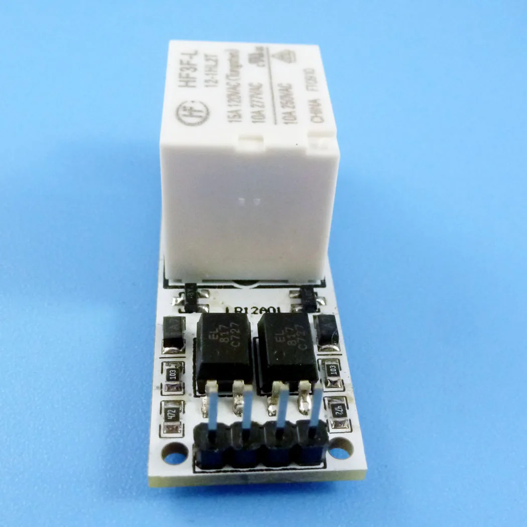 LR12A01 DC 12V 10A Relay Module Zero Power Hold Switch Bistable Self-locking Flip-Flop Latch Board For LED Motor PTZ