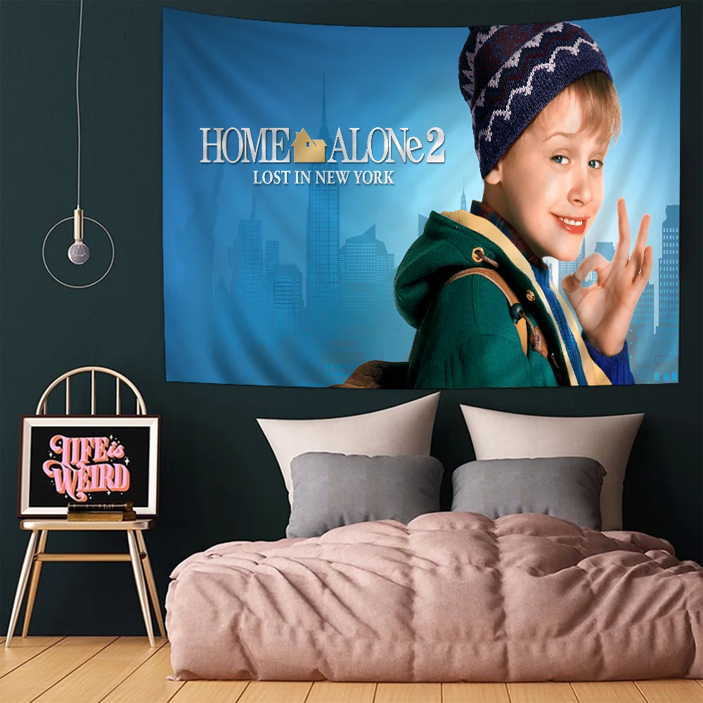 H-Home A-Alone Wall Tapestry Home Decoration Hippie Bohemian Decoration Divination INS Home Decor