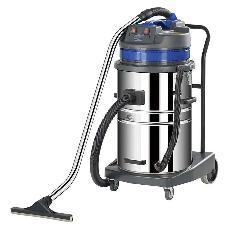 BF580 Twin Motor 70L High Capacity Wet Dry Industrial Vacuum Cleaner Heavy Duty for Workshop Car Wash Garage