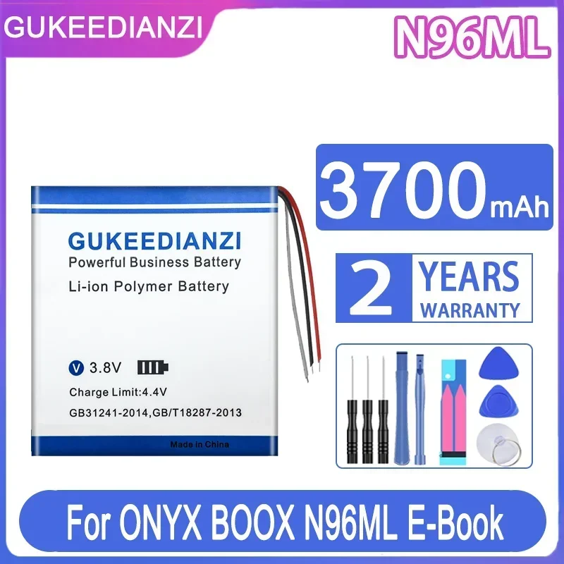 3700mAh Extended Battery for ONYX BOOX N96ML E-Book, N96ML