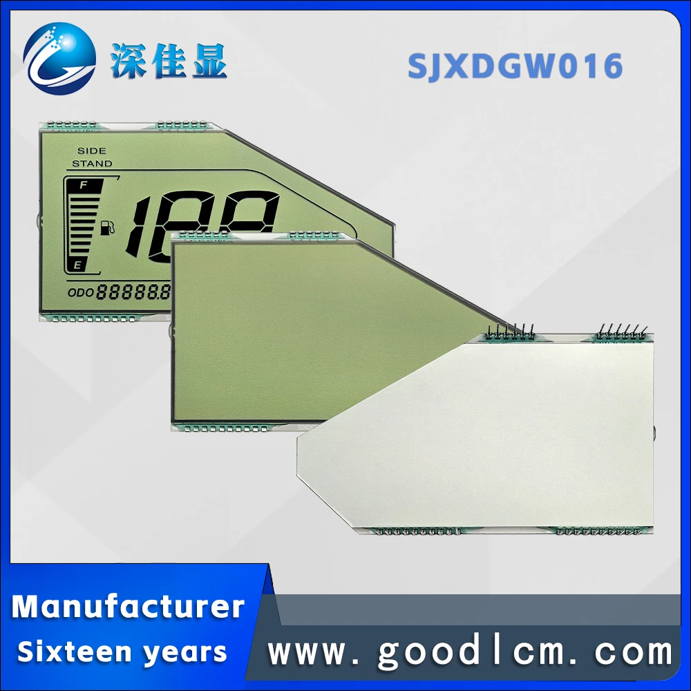 direct supply High life electric vehicle segment code LCD screen SXJDGW016 HTN Positive anti glare instrument display screen