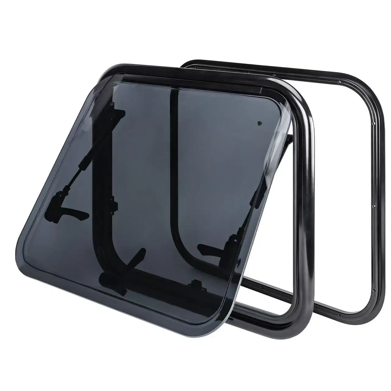 Aluminum Alloy Push Out RV Window for Motorhome Caravan Camper Boat Yacht RV Trailer Acrylic Glass 43R