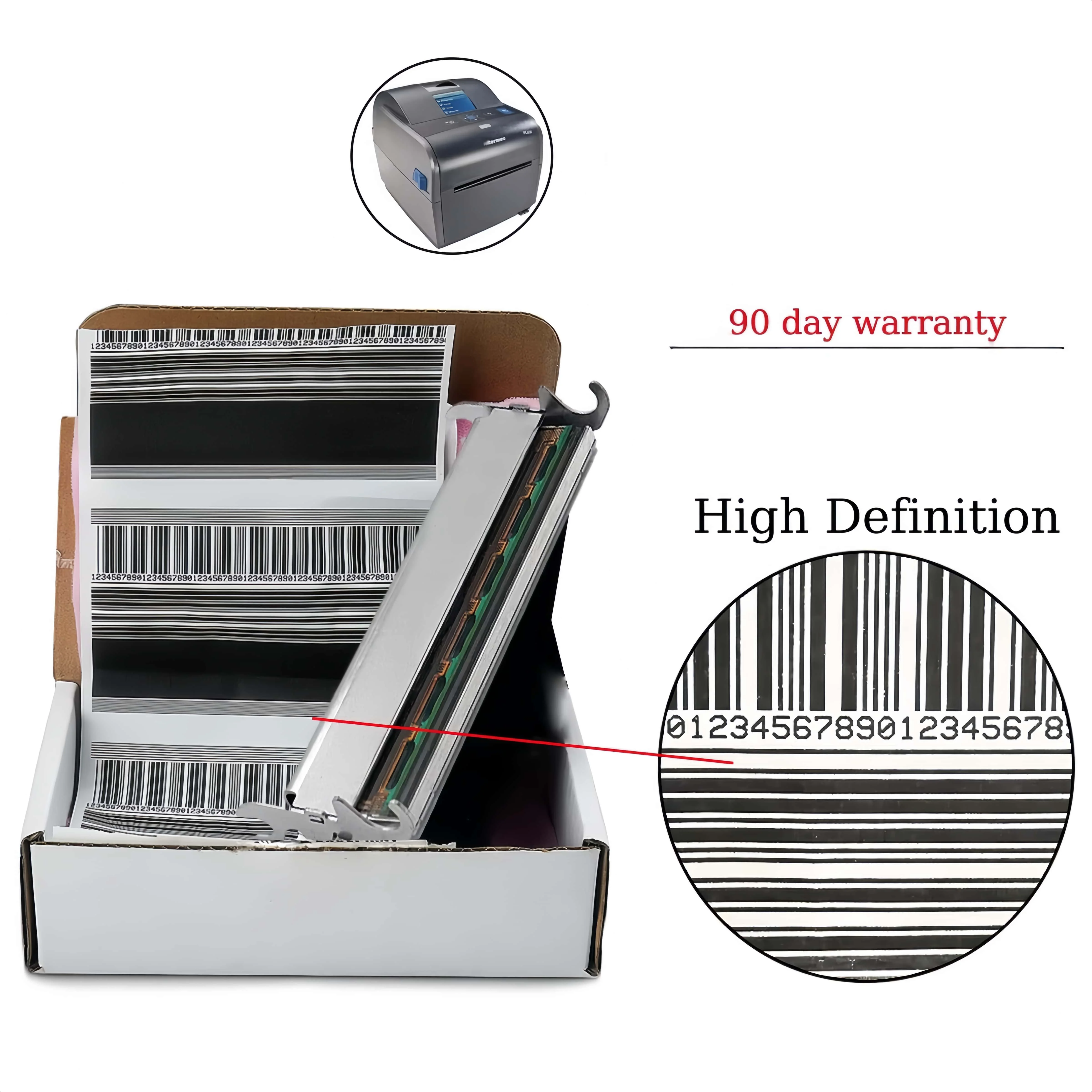 Printhead Compatible with Honeywell PC42/PC42T Printhead 203dpi Thermal Label Printer (PN:50125125-001FRE)