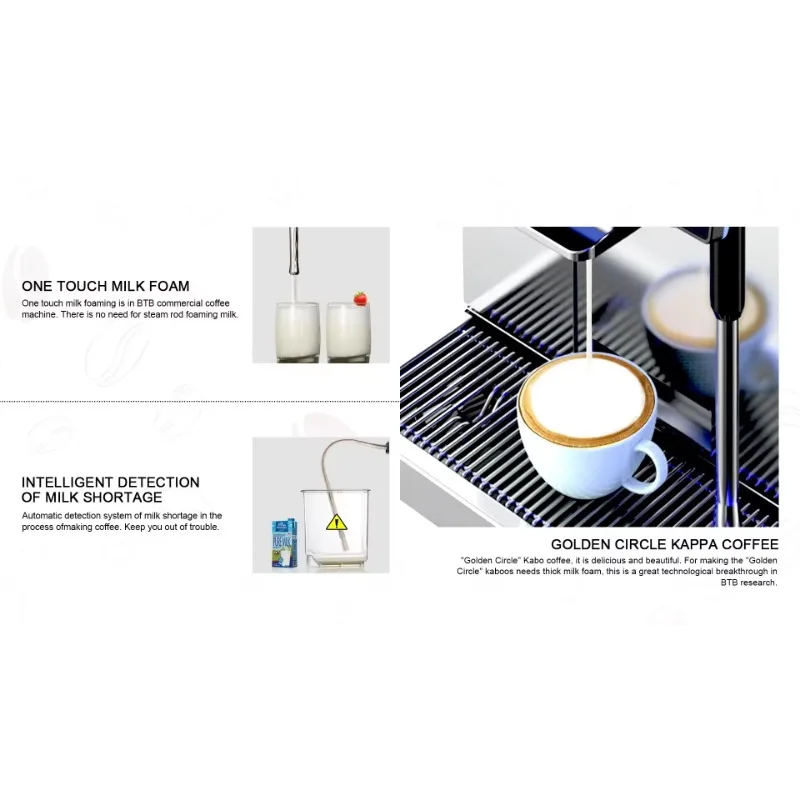 Steam Make Milk Foam Customize Logo Automatic Pressure Smart Bean To Cup Commerical Espress Coffee Maker Machine