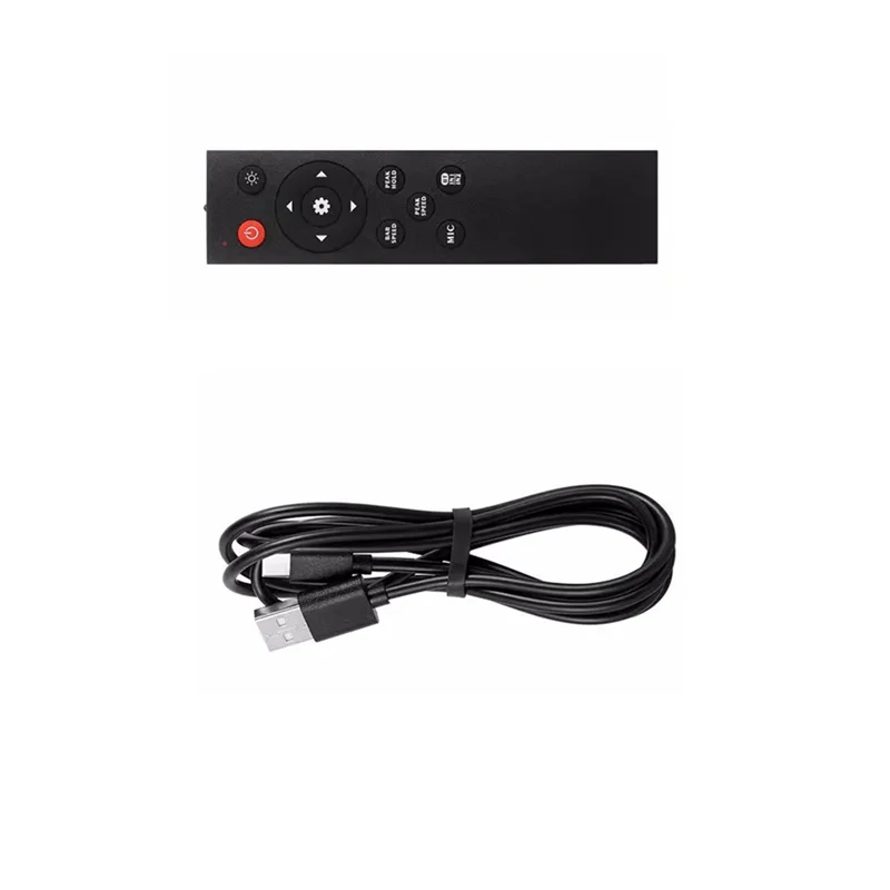 A69Z Desain Retro VFD Tampilan Spektrum Musik Layar Pengukur Tingkat Suara Pengalih Audio Bluetooth 5.0 Jam Desktop Remote Control