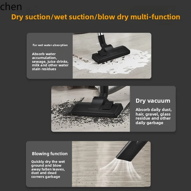 HTT пылесос с большим всасыванием, мощное украшение автомобиля, сильный промышленный пылесос