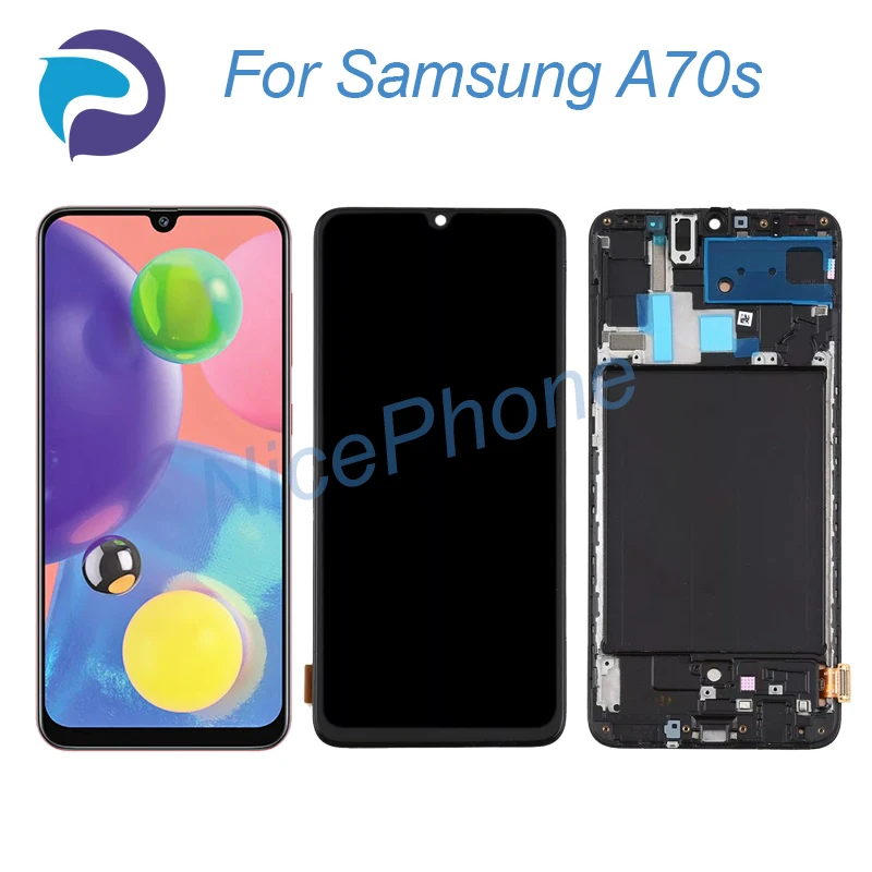 

Для Samsung A70s ЖК-экран + сенсорный дигитайзер 2400*1080 SM-A707F/FN/GM/MN/O/W A70s ЖК-экран