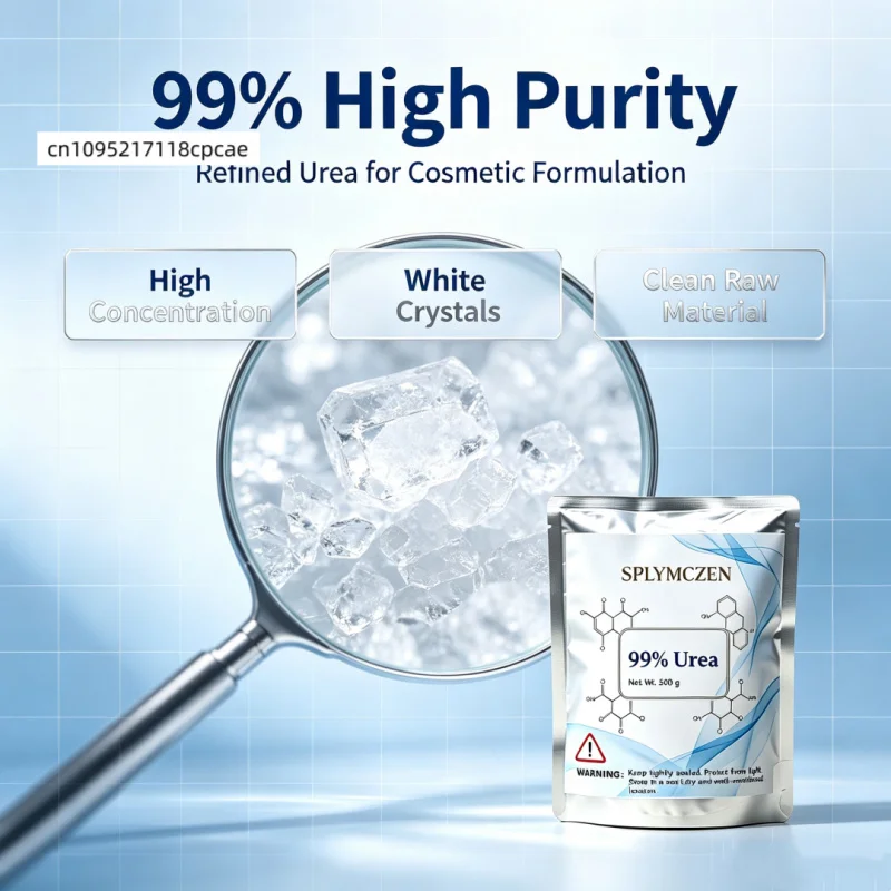 DIY Handmade Soap Making Fragrant 99% Purity Urea Powder Cosmetic Grade Moisturizing For Lotion Balm Skincare Formulation