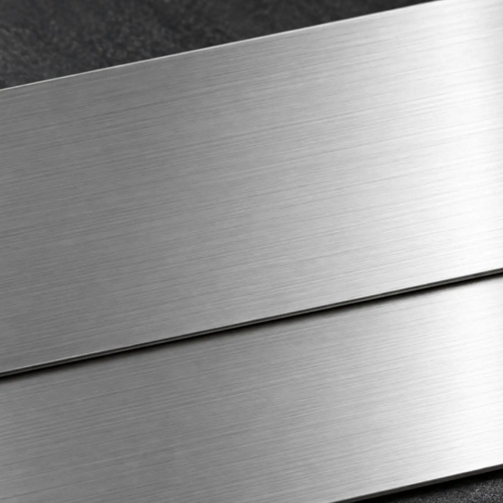 Door Protection Plate Stainless Steel Rectangular 42cm for Indoor Outdoor Use with Screws and Film