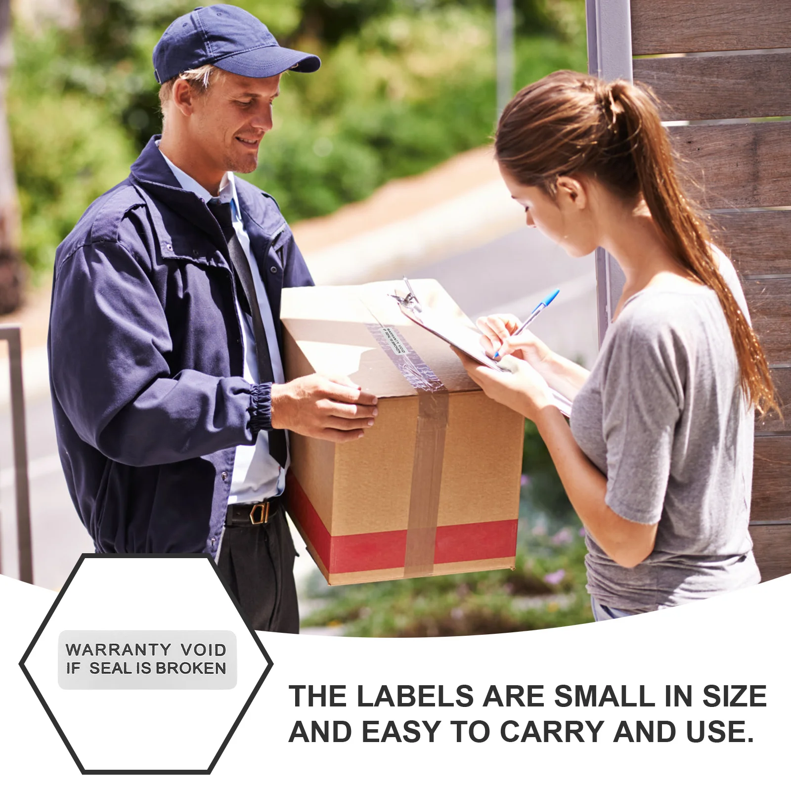 

400Pcs Adhesive Void Labels Security Seal Broken Warning Sticker Tamper Proof Sealing Label Caution Label Void Sticker