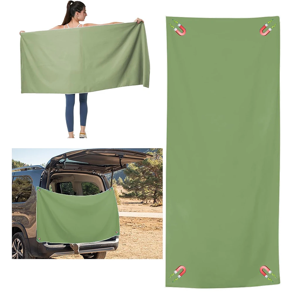 Sand Free Magnetic Beach Towel - Oversized Thick Microfiber Quick Dry Super Absorbent Towel for Beach Vacation Home Bathroom