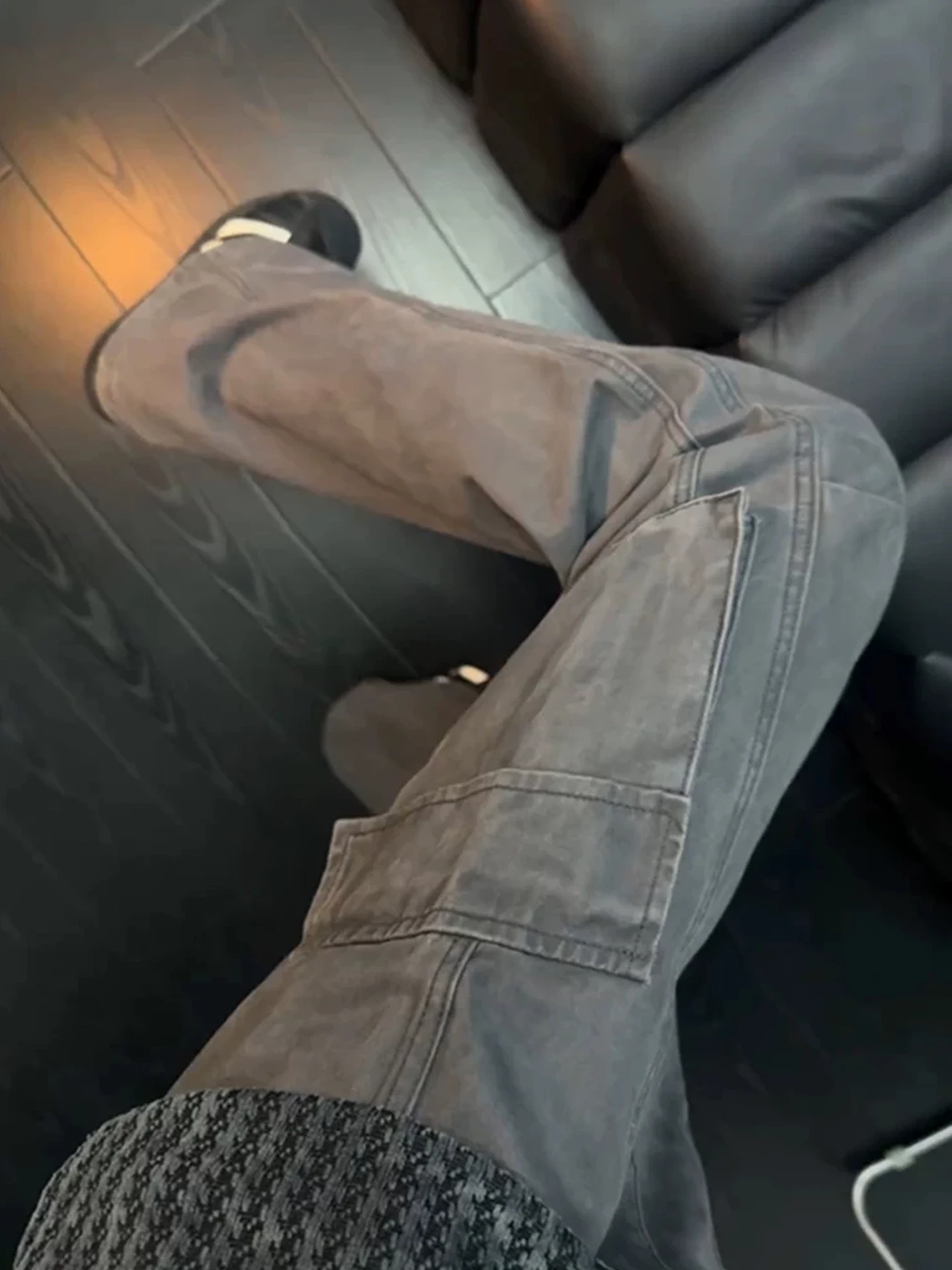 

Мужские джинсы Cleanfit Workwear: зимние, в американском стиле, прямые, слегка расклешенные, повседневные, из полиэфирного волокна