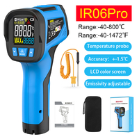 Mestek IR06Pro Digital Infrared Thermometer -40~800℃ for Barbecue Bread Swimming Pool Refrigerator Fish Tank Temperature Meter