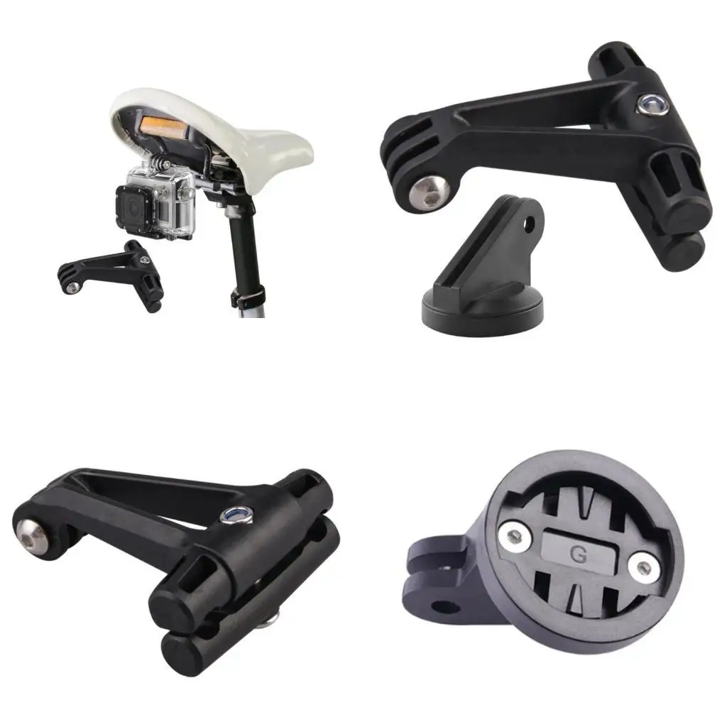 R6FE Adjustable Bike Light Saddle Mount Bracket for  Series Camera Holder Capture Every Moments Easy to Install