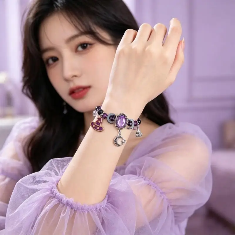 31BB Statement Charm Bracelet with Moon Star Detail for Playful Looks