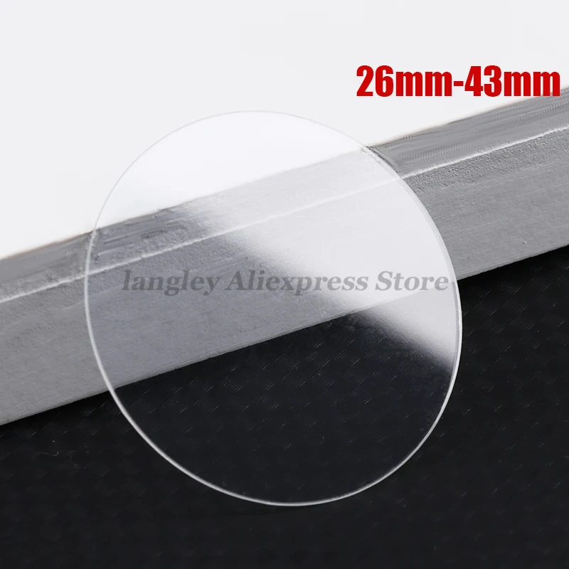 26-43mm Tempered Glass Smartwatch Screen Protector Protective Film 30MM 33MM 34MM 35MM 36MM 37MM 38MM 39MM 40MM 41MM 42MM 2/5pcs