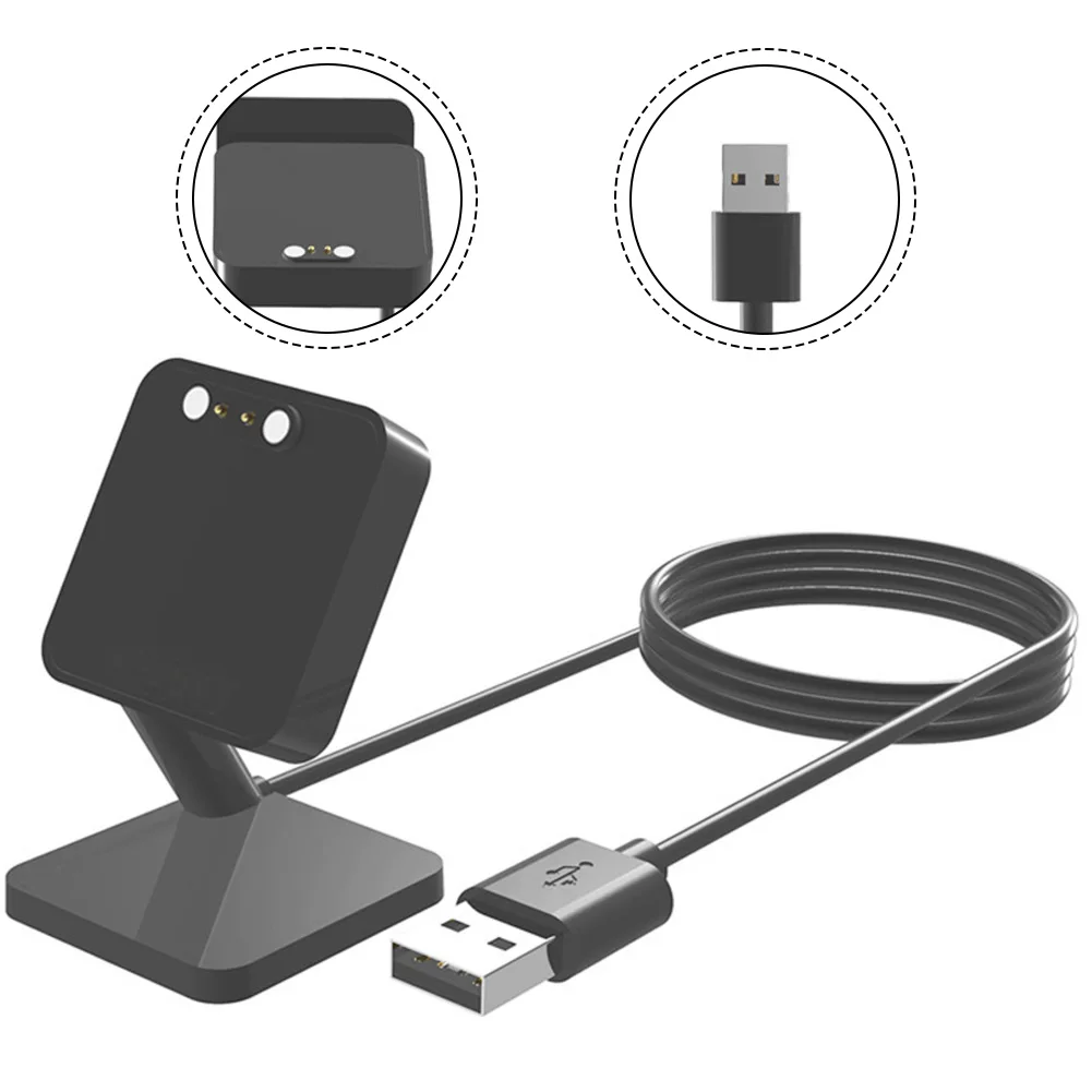 

Мини-подставка для зарядного устройства для Haylou LS02/LS01/ID205L, зарядная док-станция для умных часов с линией зарядки, аксессуары для Samrtwatch