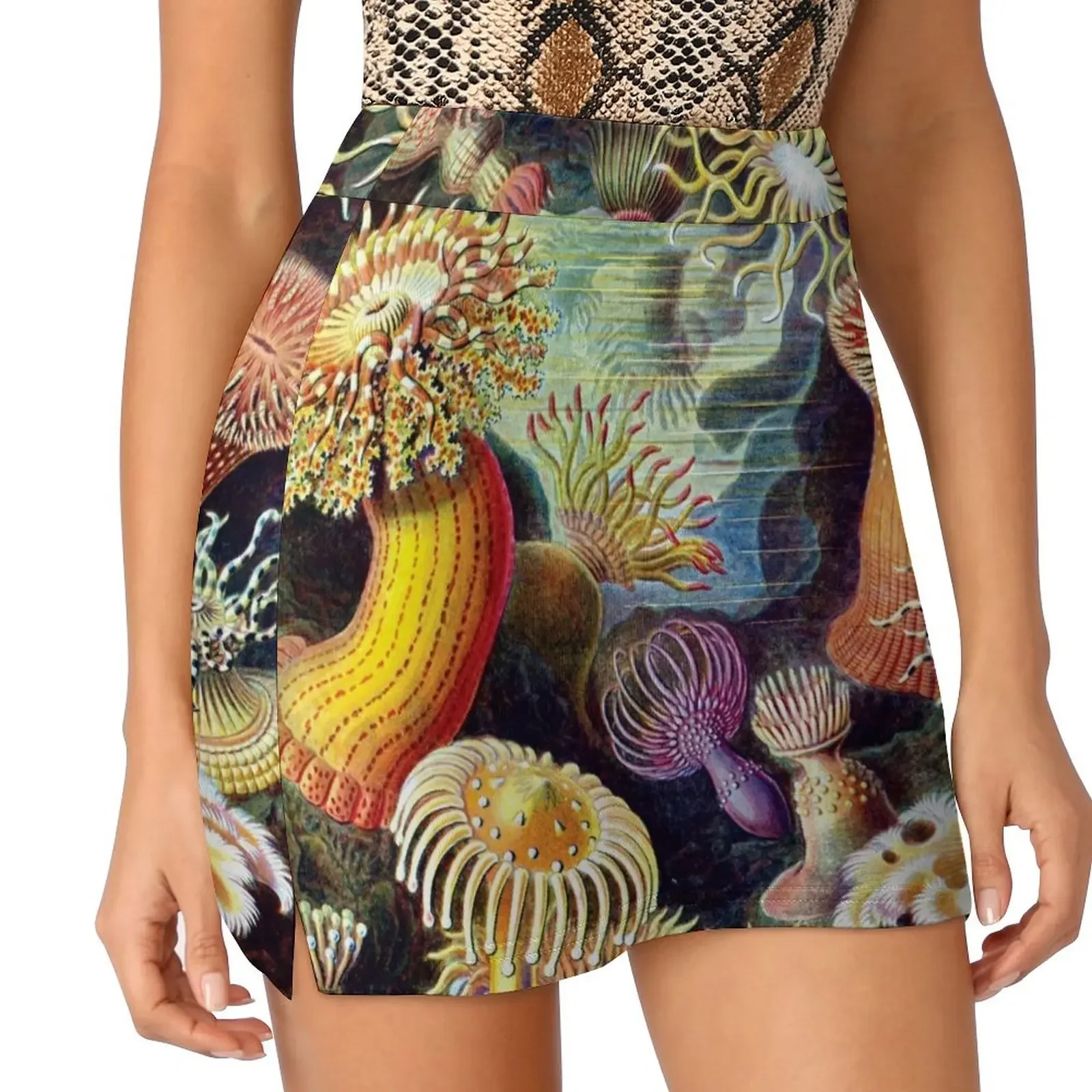 Haeckel illustration Mini Skirt mini skirts outfit korean style