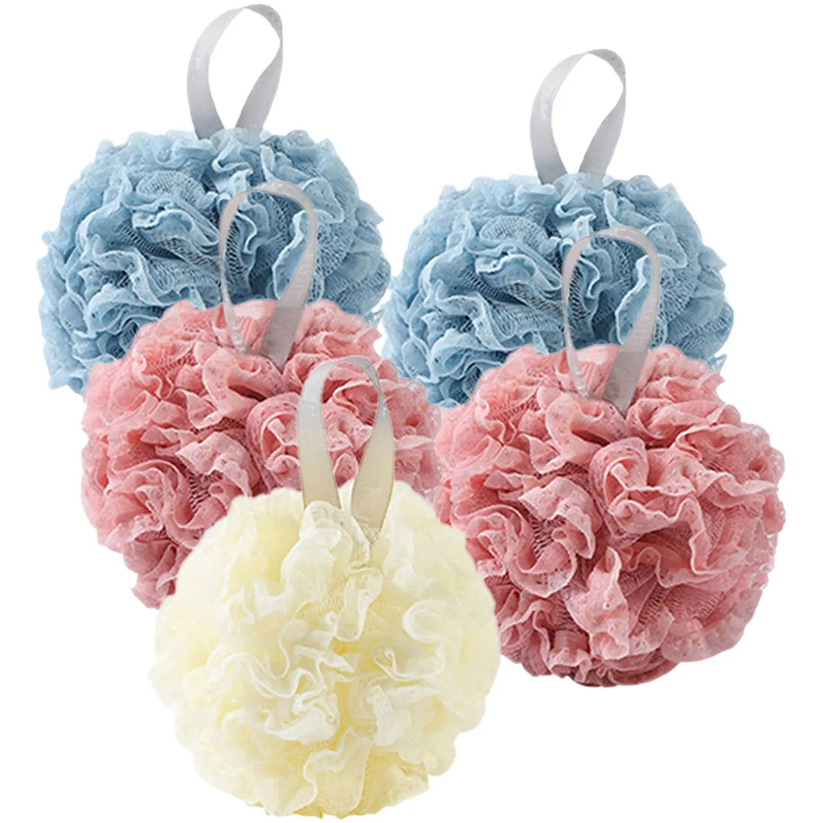 

Набор из 1 предмета: кружевная щетка для душа с очаровательным дизайном, мочалка-шар для тела, средство для отшелушивания омертвевшей кожи, инструмент для душа, создающий обильную пену