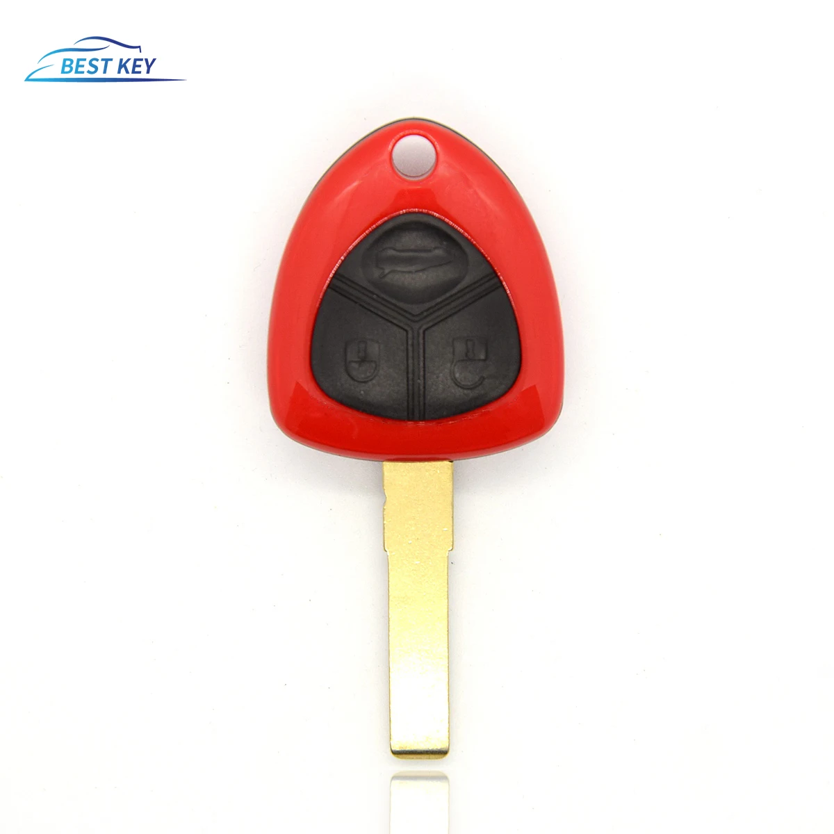 BEST KEY Car Remote Control Key Case Shell For Ferrari 458 Replacement Auto Smart Key Housing Cover  3Buttons