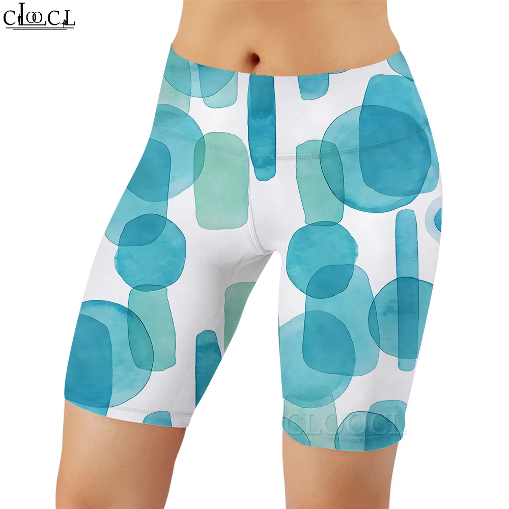 CLOOCL New  Fashion Women Legging Elegant Daisies Pattern 3D Printed Casual Shorts for Female Workout Running Gym Sweatpants