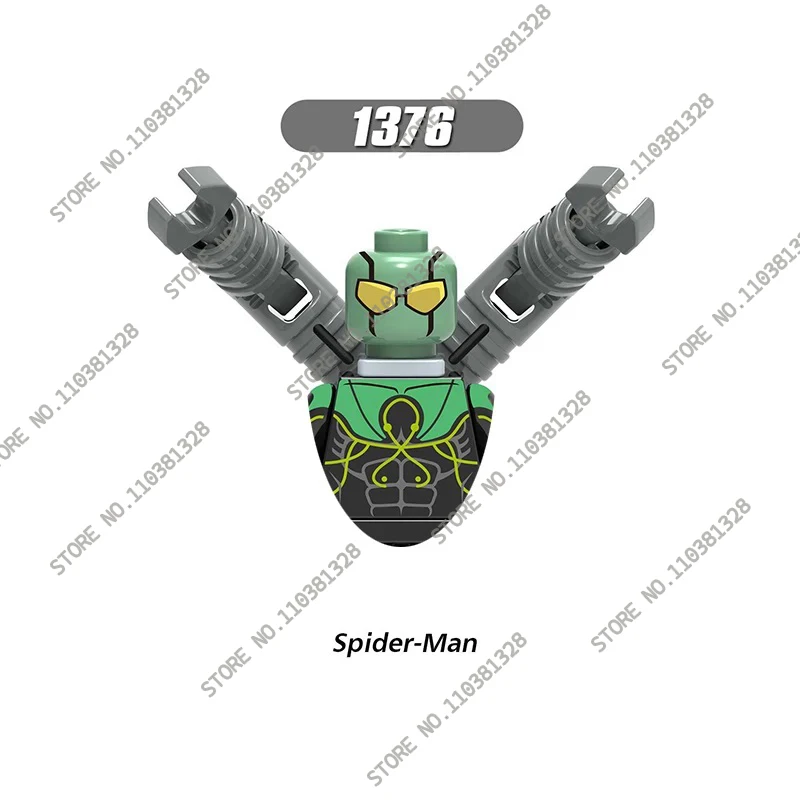 Mainan populer Marvel Legends Bricks untuk hadiah mainan GH0529-GH0536 baru 2024 Action figure Mini blok bangunan anak-anak untuk hadiah pesta