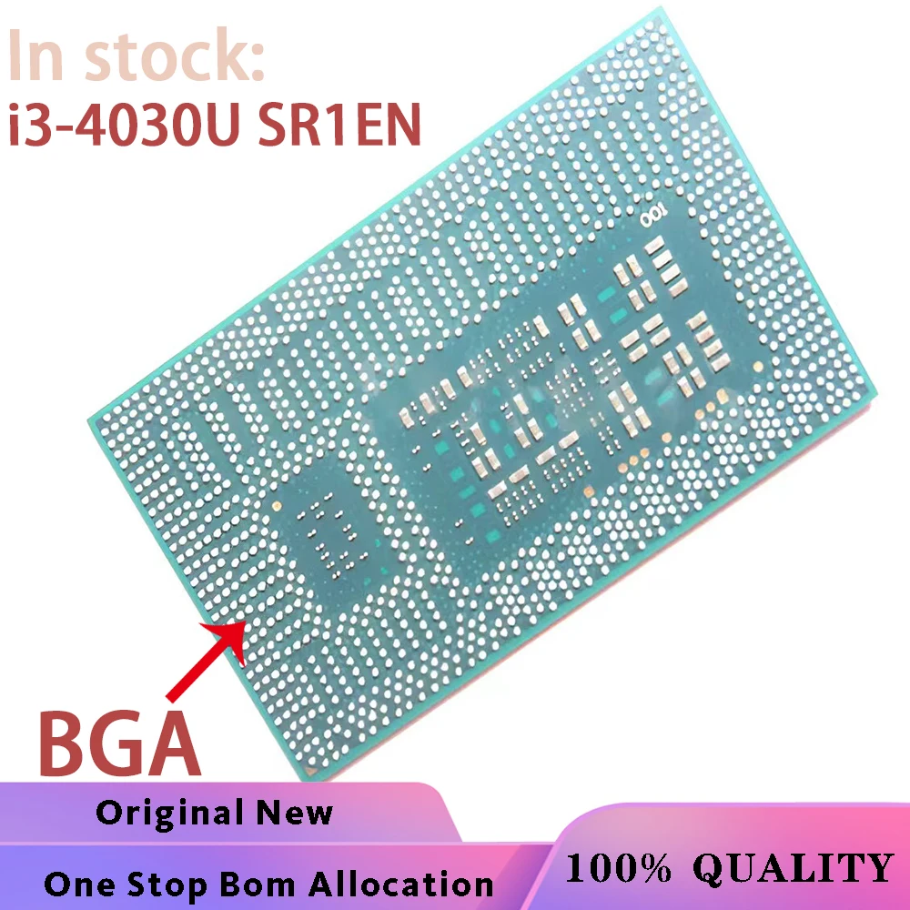 

100% New i3-4030U SR1EN i3 4030U BGA Chipset