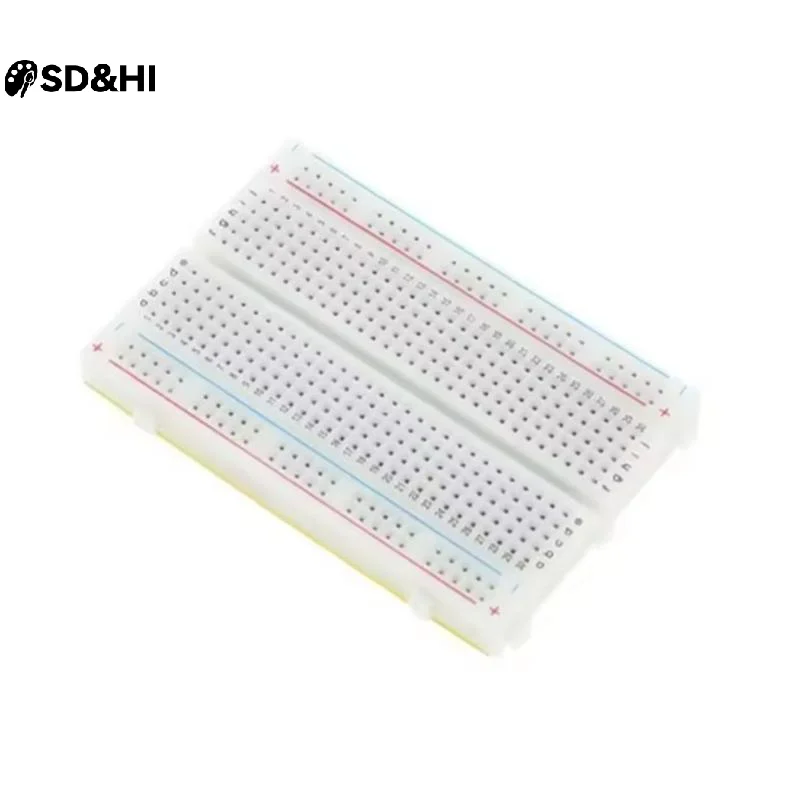 400 Tie Points Solderless PCB Breadboard Mini Universal Test Protoboard DIY Bread Board Bus Test Circuit Board
