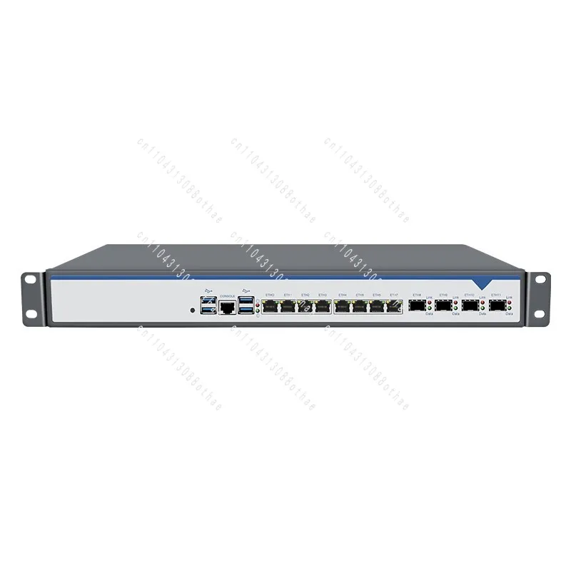 8*2.5G LAN 4*SFP 10G B760 Chipset LGA 1700 12/13/14 Gen Network Security Server Firewall PC 1U Enclosure Server Case
