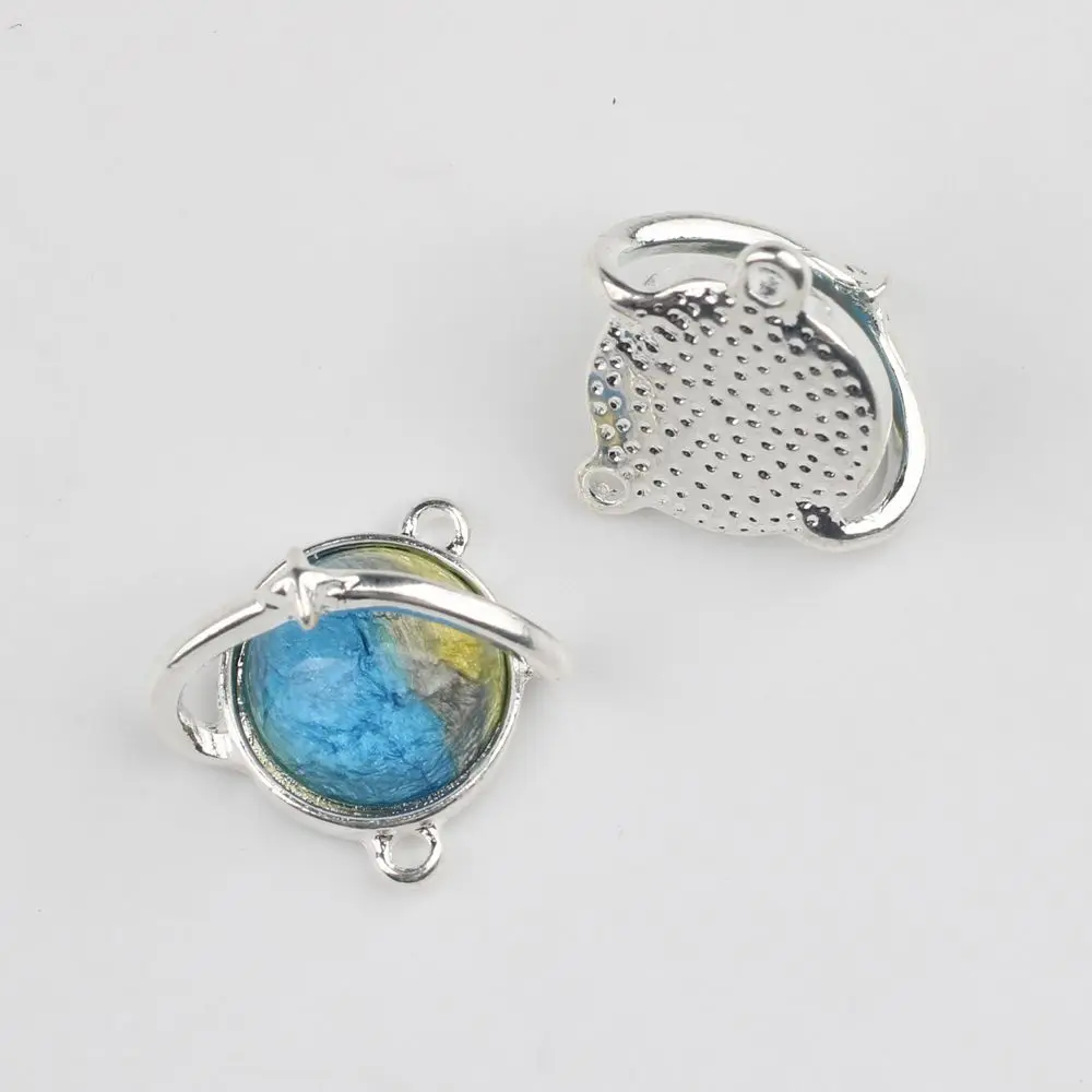 40pcs Vintage Starry Sky Jewelry Pendant Charms Star Moon Silvery Color Necklace Earrings Pendants Handmade Jewelry Making