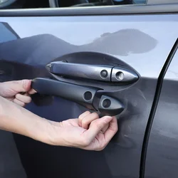 For Honda Pilot 2015 2016 2017 2018 2019 2020 2021 2022 ABS Black Car Side Smart Door Handle Covers Caps Trims Car Accessories