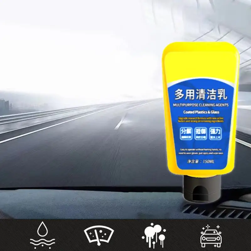 

Auto Window Cleaner Multifunctional Glass Film Removal Cream Car Window Cleaner Effective Glass Water Remover Car Glass Cleaner