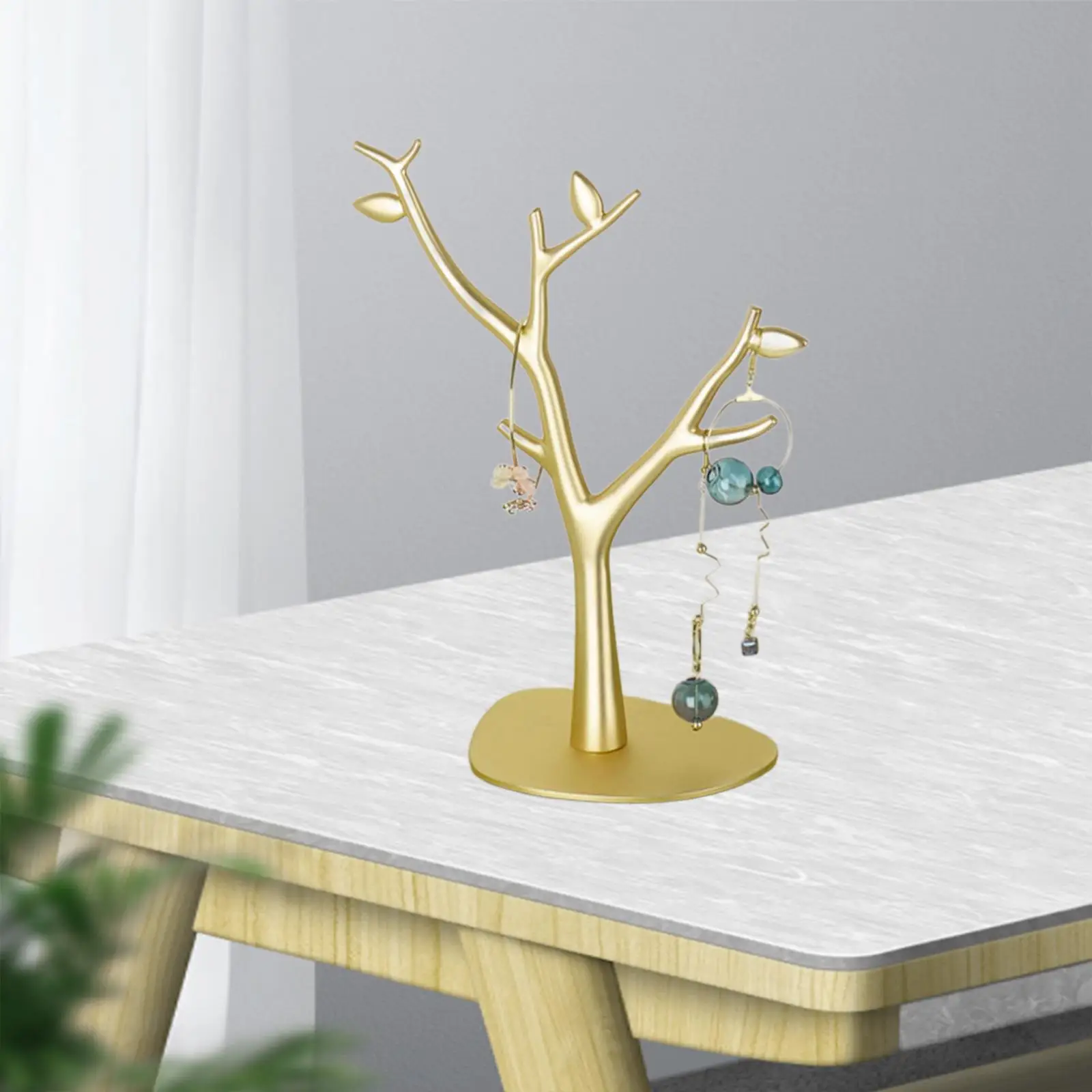 

Органайзер для ювелирных изделий, подставка-держатель для ожерелья, Женская Современная демонстрационная стойка для ювелирных изделий, часы, серьги, аксессуары для волос, кольца, ожерелья