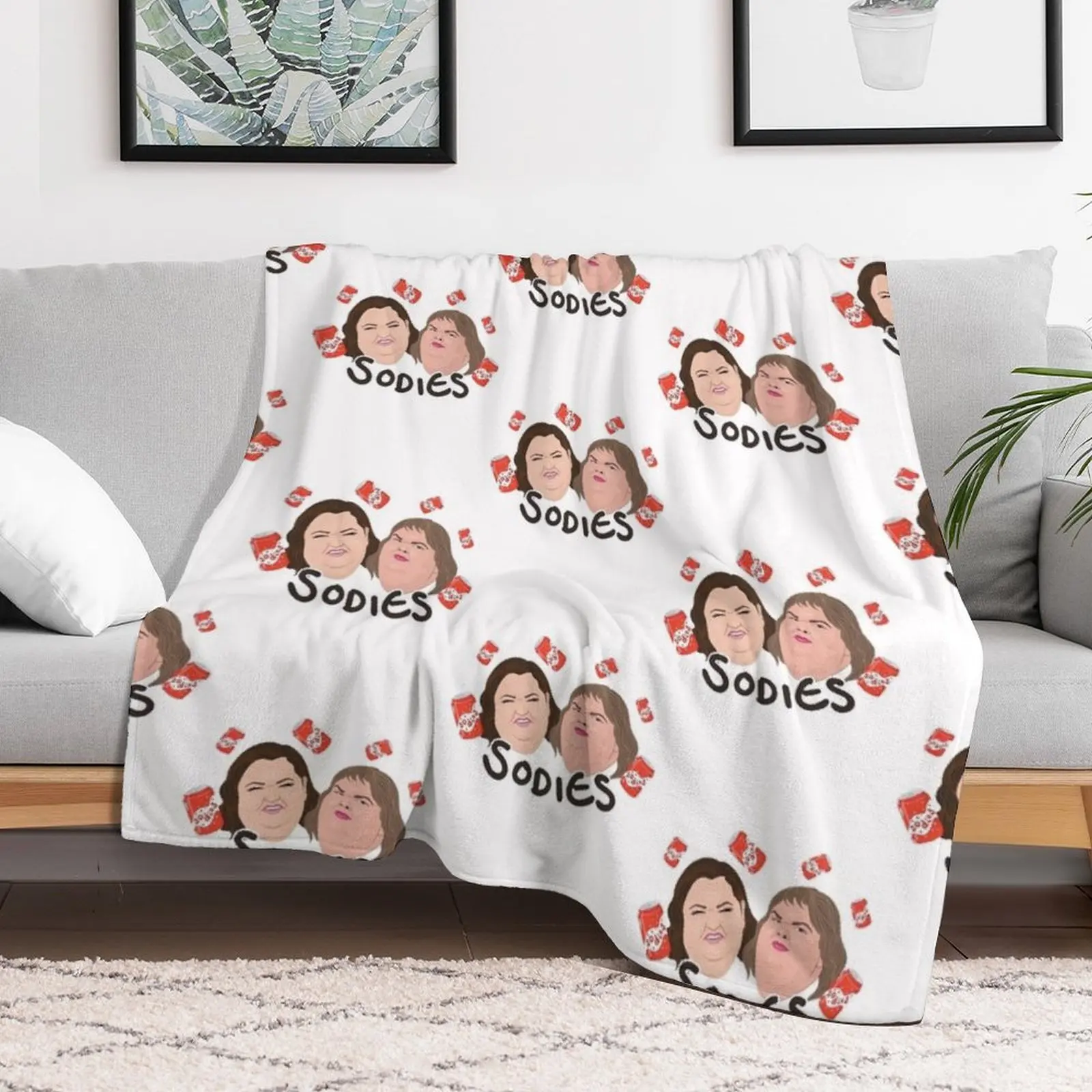 1000 lb Sisters Throw Blanket Warm Napping Blanket for Office Couch Bed