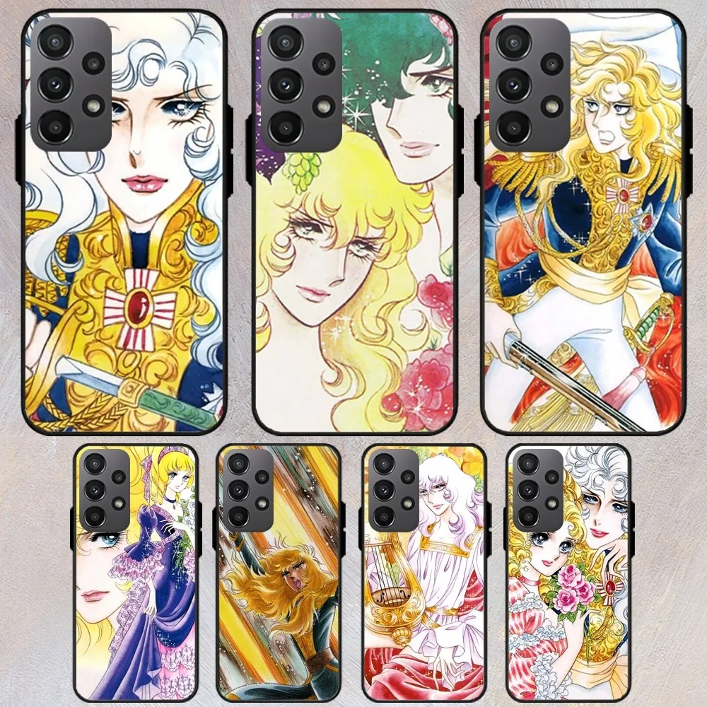 The Rose Of Versailles Phone Case For Samsung Galaxy A52 A53 A71 A30 S A72 A73 A80 A91 Shell