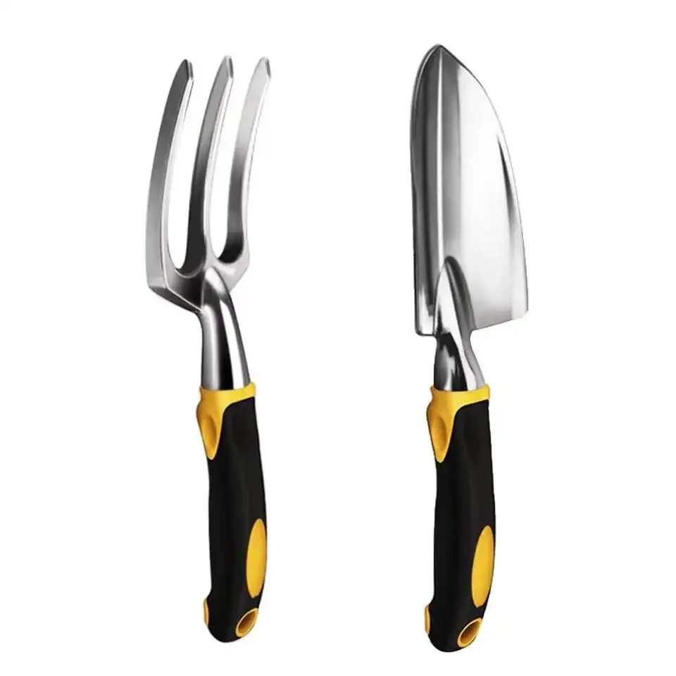 Picture 5: Aluminum alloy set can be used for greenhouse garden plowing Harrow plant tools digging and weeding