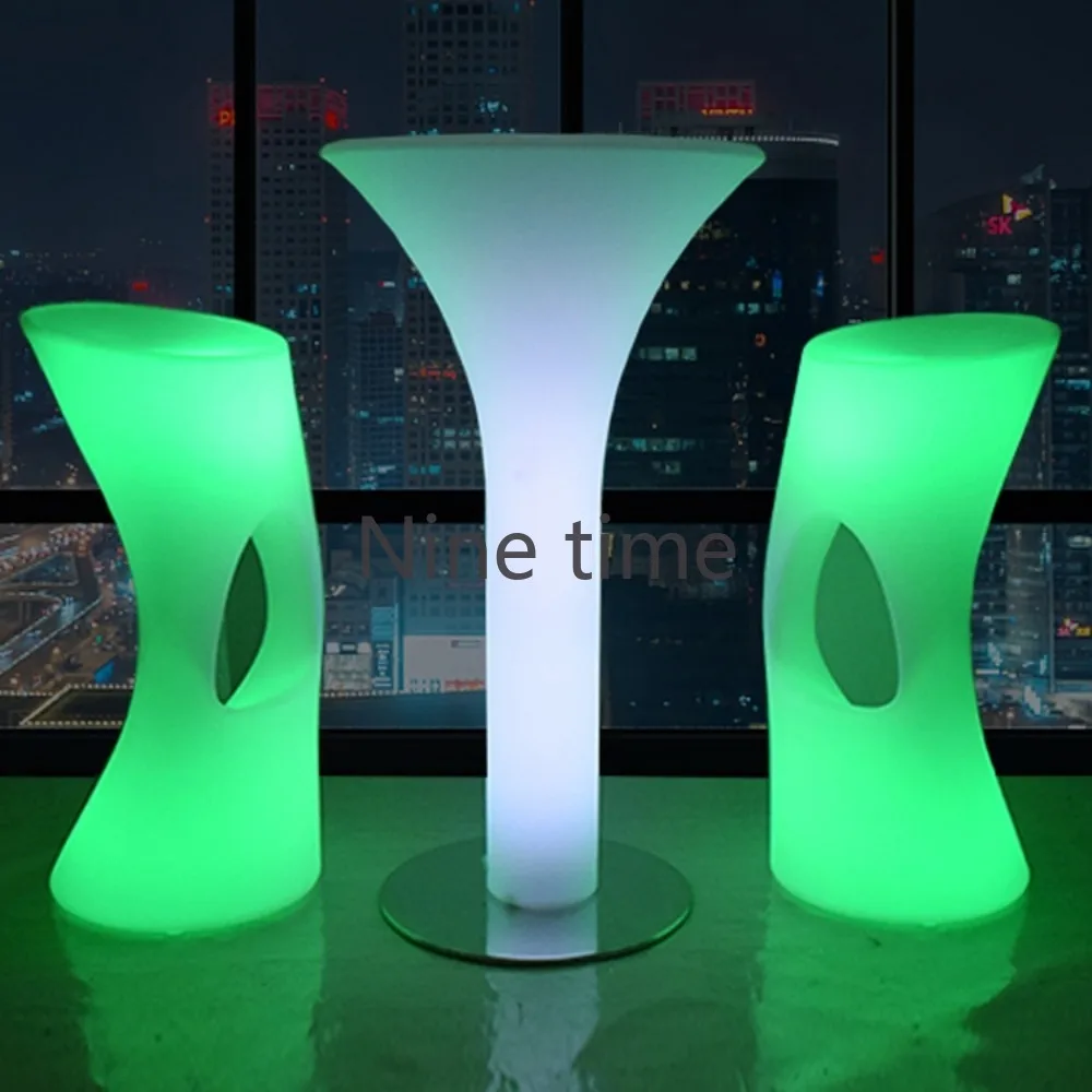 Room Decor Led Tables For Bar Stools Counter Table Kitchen Furniture Bright Accessories Cocktail Outdoor Luxury Dining Buffet